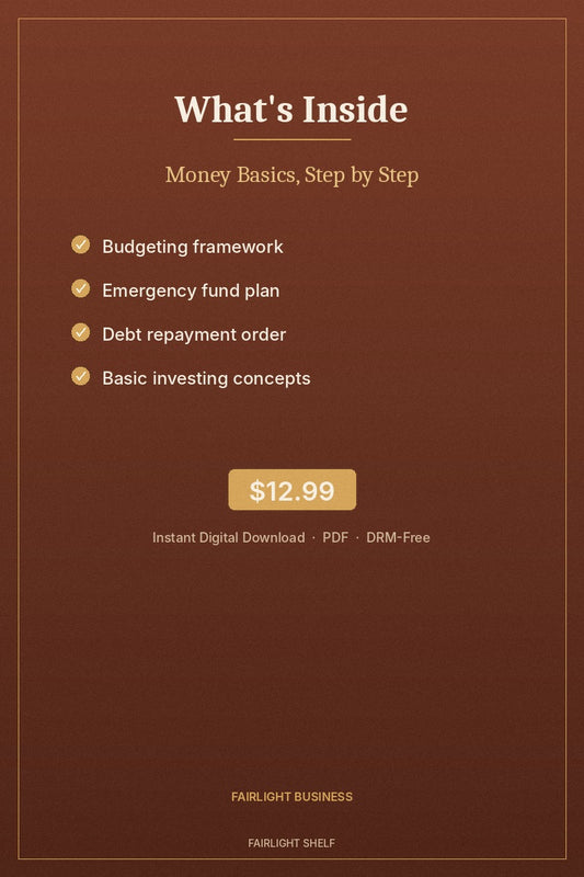 Money Basics, Step by Step