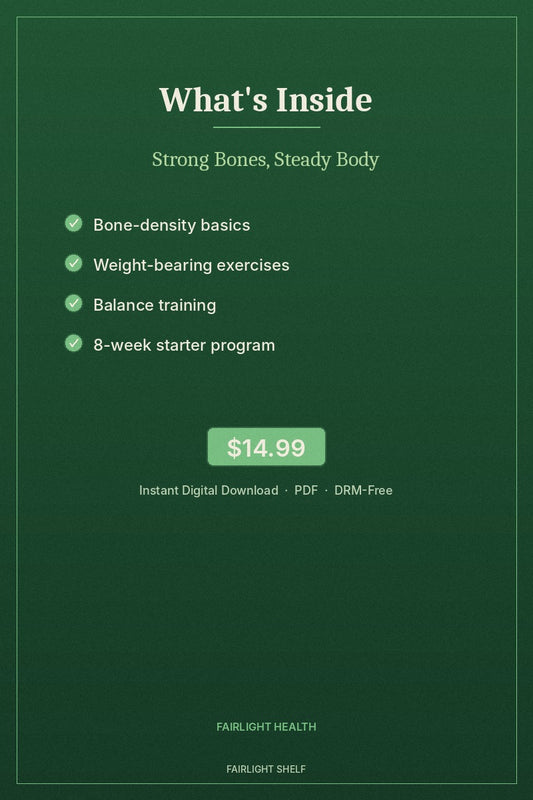 Strong Bones, Steady Body