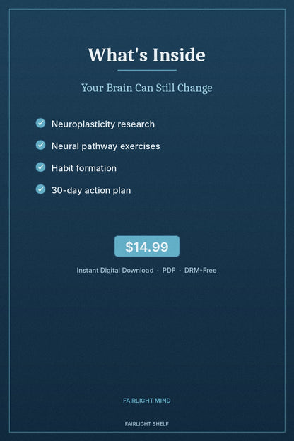 Your Brain Can Still Change (VIP)