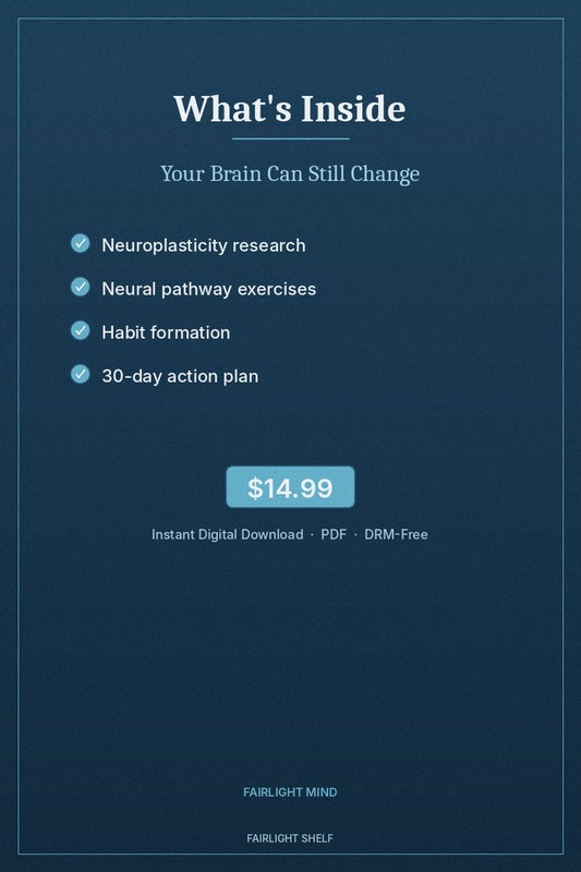 Your Brain Can Still Change