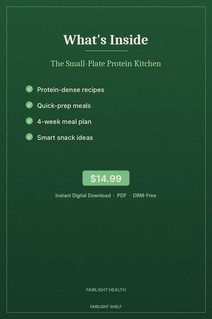 The Small-Plate Protein Kitchen (VIP)