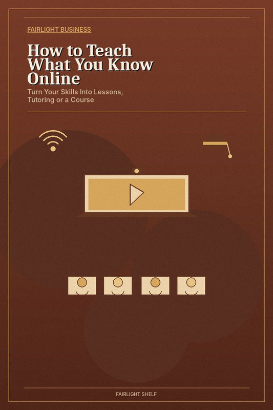 How to Teach What You Know Online